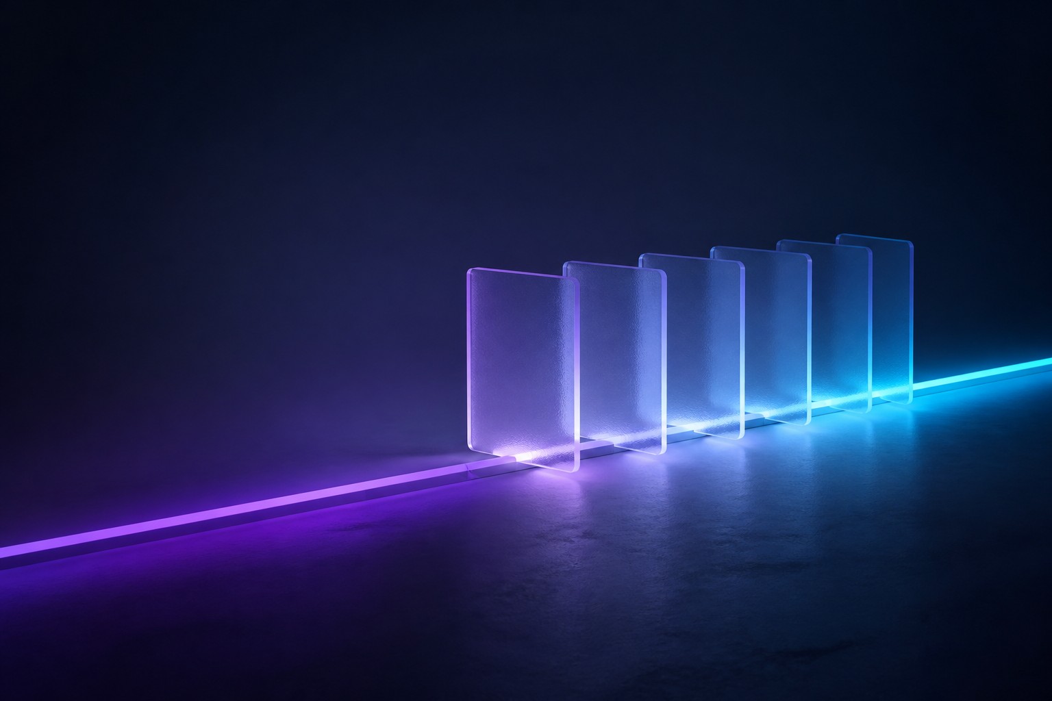 Horizontaal scrollende panelen