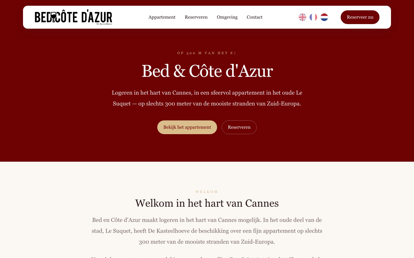 Bed & Côte d'Azur